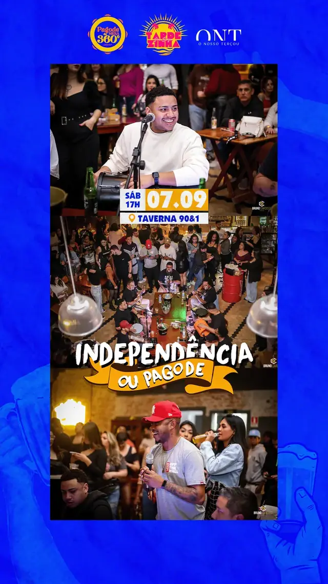 Tardezinha · Independência ou Pagode, fotos do evento