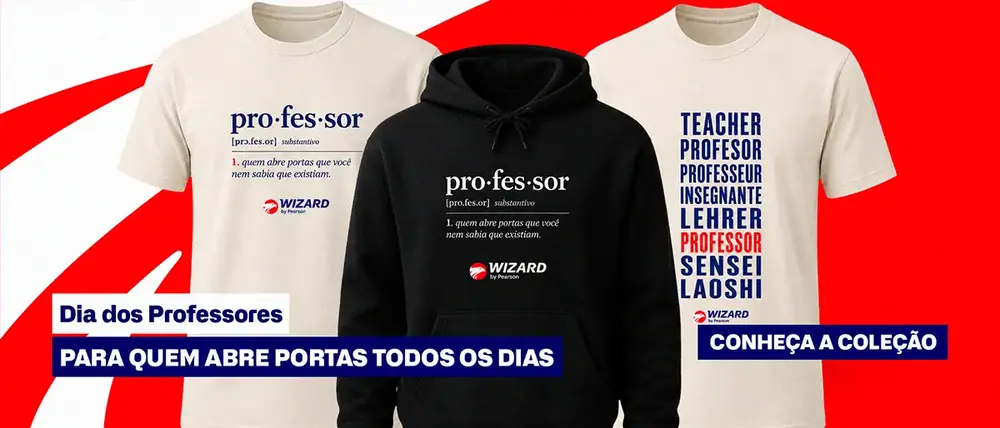 Loja da Wizard · banner Dia dos Professores